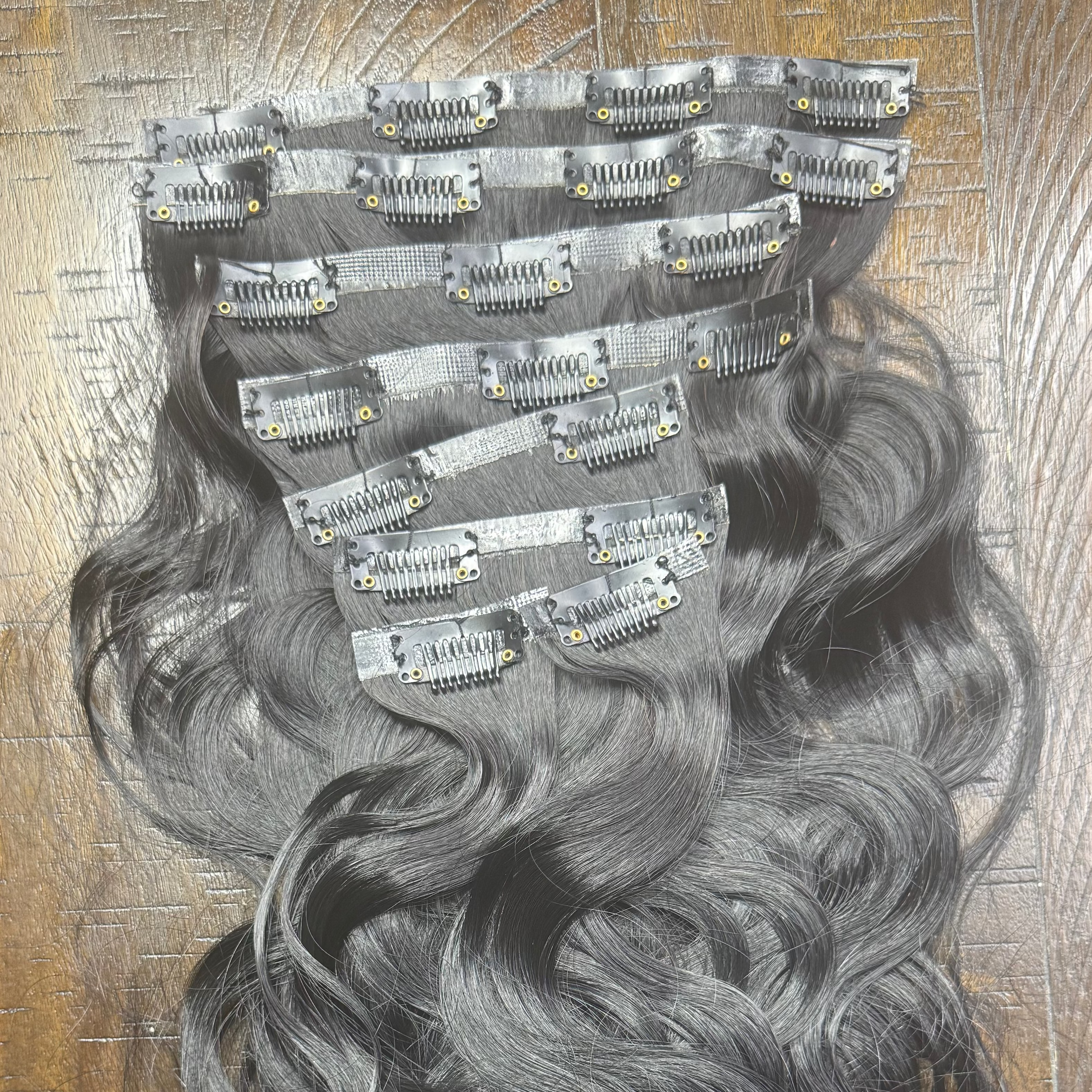 Natural Full Bodywave Clip-Ins (150g)